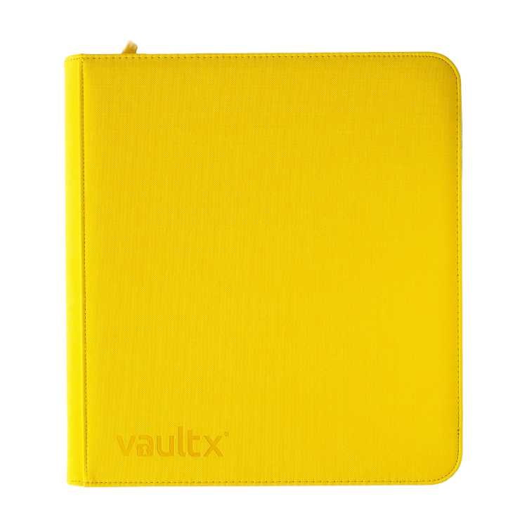 12-Pocket Zip Binder XL Sunrise Yellow