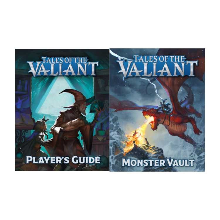 Tales Of The Valiant RPG - 2 Book Gift Set