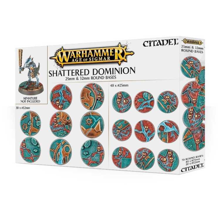 Shattered Dominion 25 & 32mm Round Bases