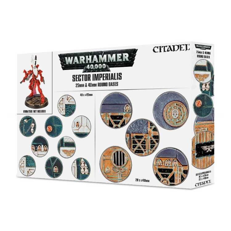 Sector Imperialis 25 & 40mm Round Bases