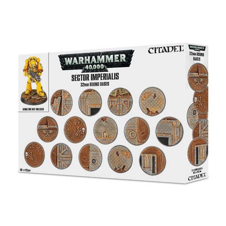 Sector Imperialis 32mm Round Bases