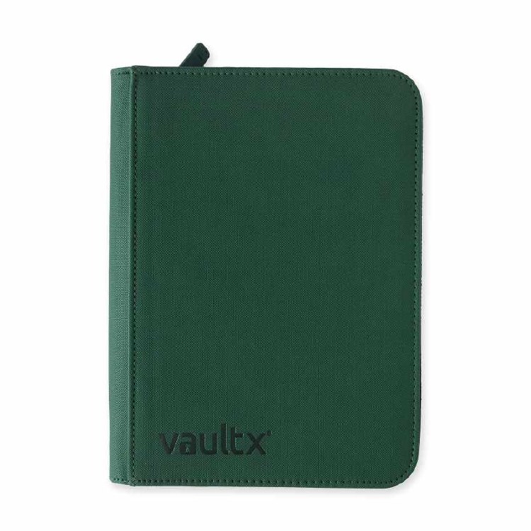 4-Pocket Zip Binder Forest Green
