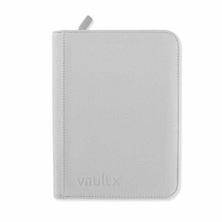 4-Pocket Zip Binder White Edition