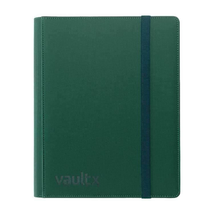 9-Pocket Strap Binder Forest Green
