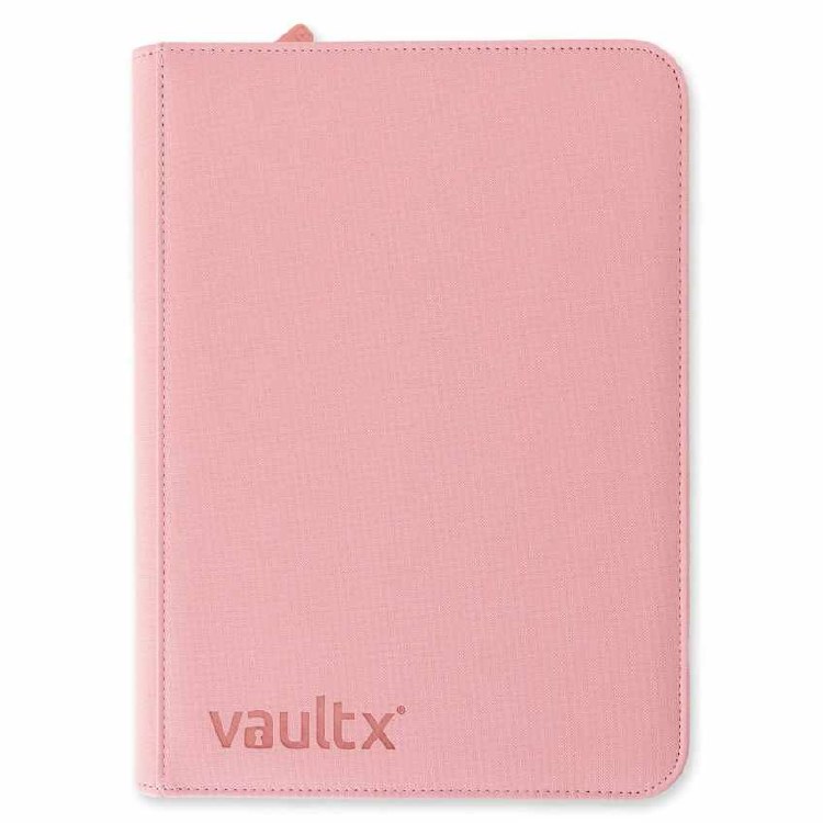 9-Pocket Zip Binder Just Pink