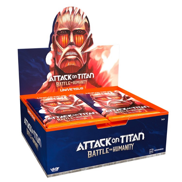 Attack on Titan: Battle for Humanity Booster Display
