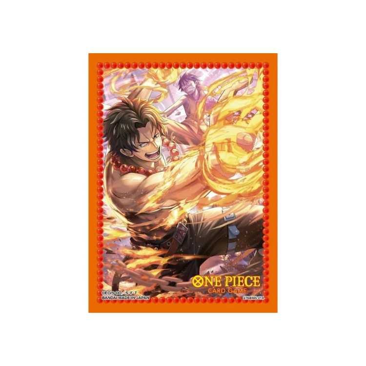 One Piece Sleeves - Volume 10, Portgas.D.Ace, Standard Size (70ct)