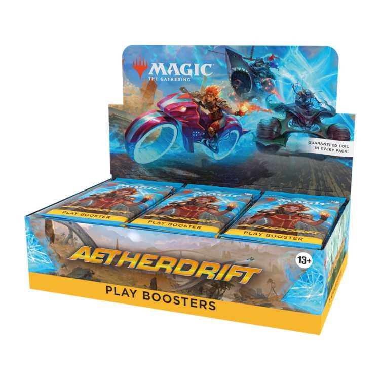 Aetherdrift Play Booster Display