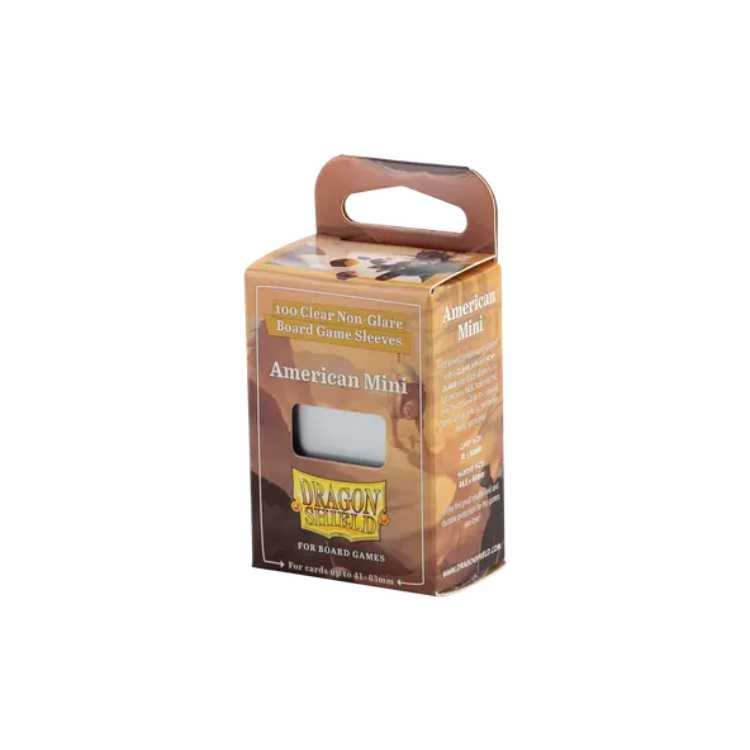 Mini American Sleeves Clear, 41x63 (100ct)