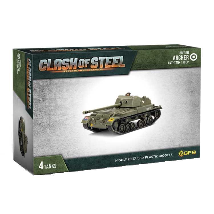 British Archer Anti-Tank Troop - 4 Tanks