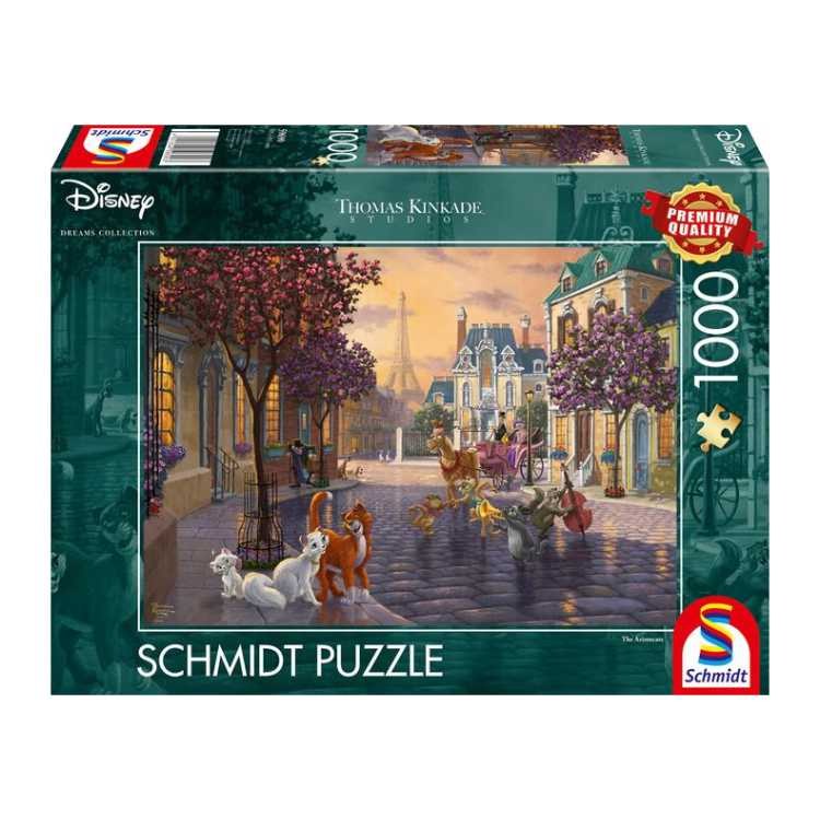 Thomas Kinkade: Disney - The Aristocats (1000pc)