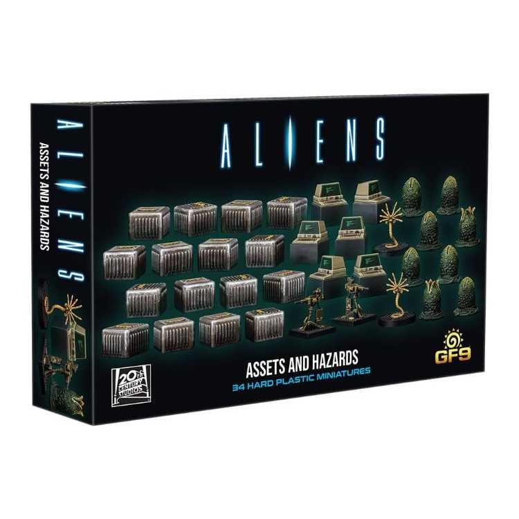 Aliens: Assets and Hazards Miniatures Set
