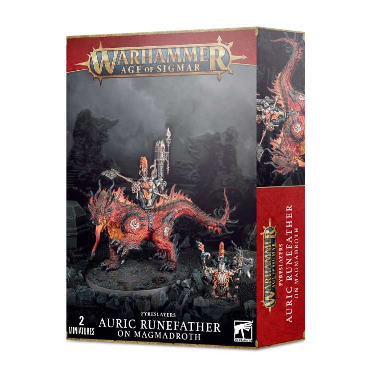 Auric Runefather on Magmadroth