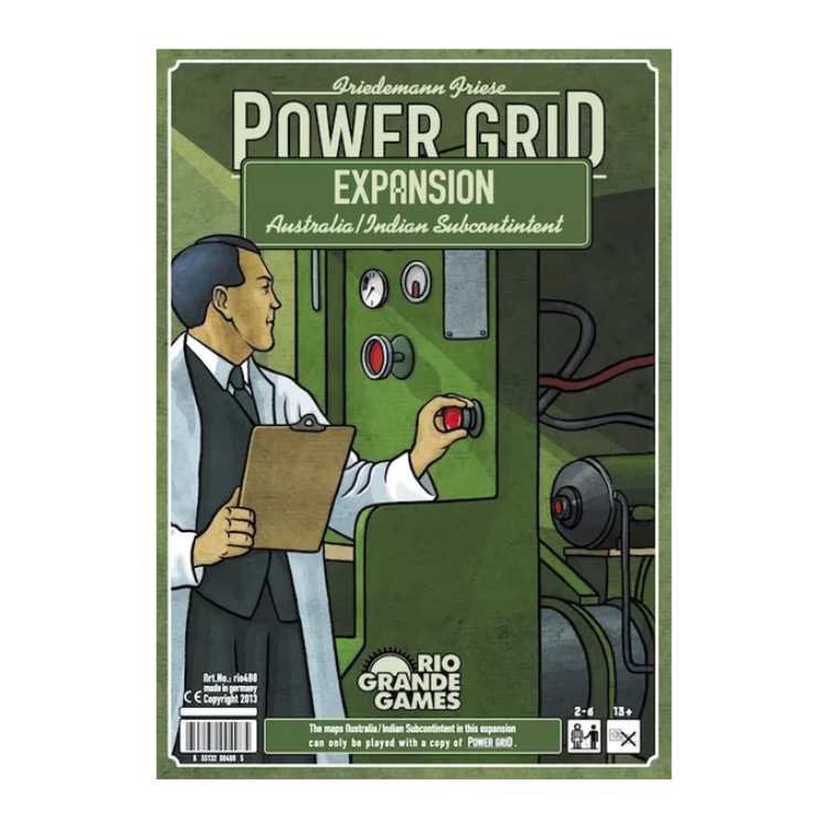 Power Grid: Australia/Indian Subcontinent Expansion