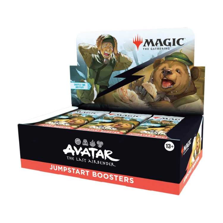 Avatar: The Last Airbender Jumpstart Booster Display