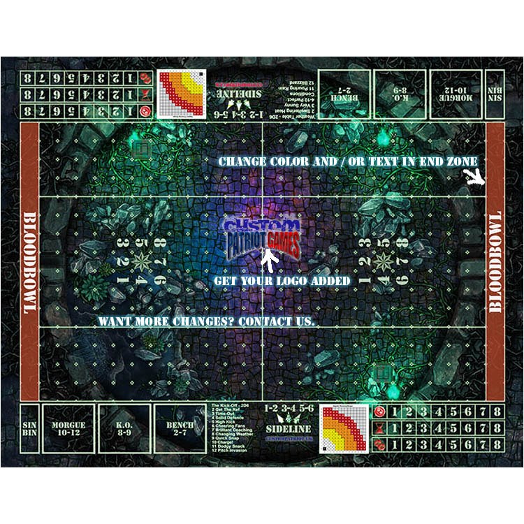 Blood Bowl 3.0 Elevens - Aztec Ruins with Customisation