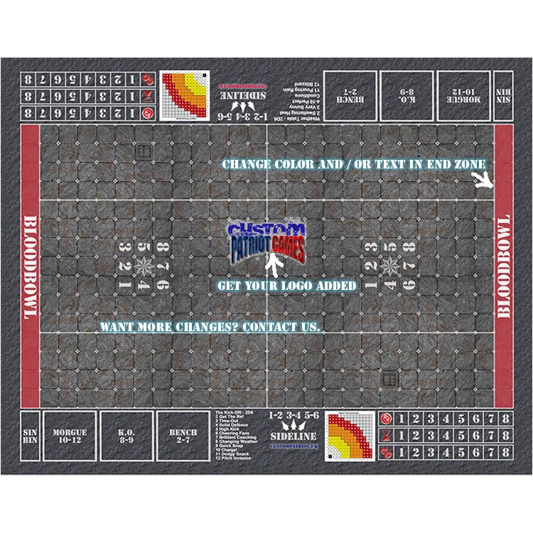 Blood Bowl 3.0 Elevens XL - Stone Dungeon with Customisation