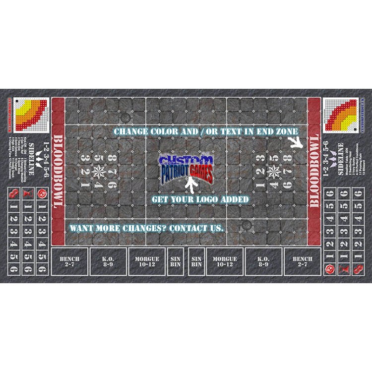 Blood Bowl 3.0 Sevens XL - Stone Dungeon with Customisation