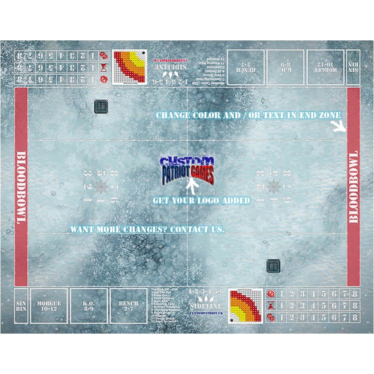 Blood Bowl 3.0 Elevens - Winter Blizzard with Customisation