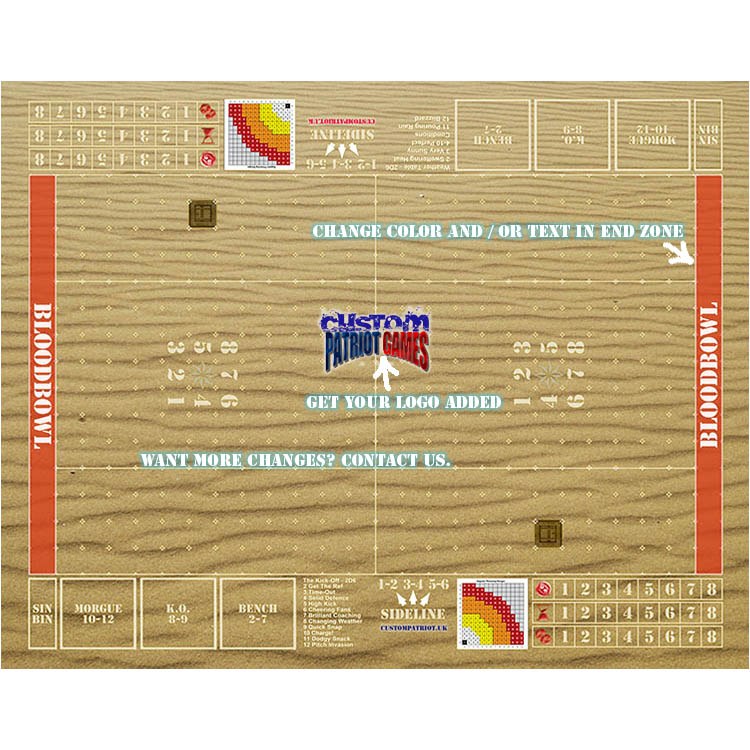 Blood Bowl 3.0 Elevens - Desert with Customisation