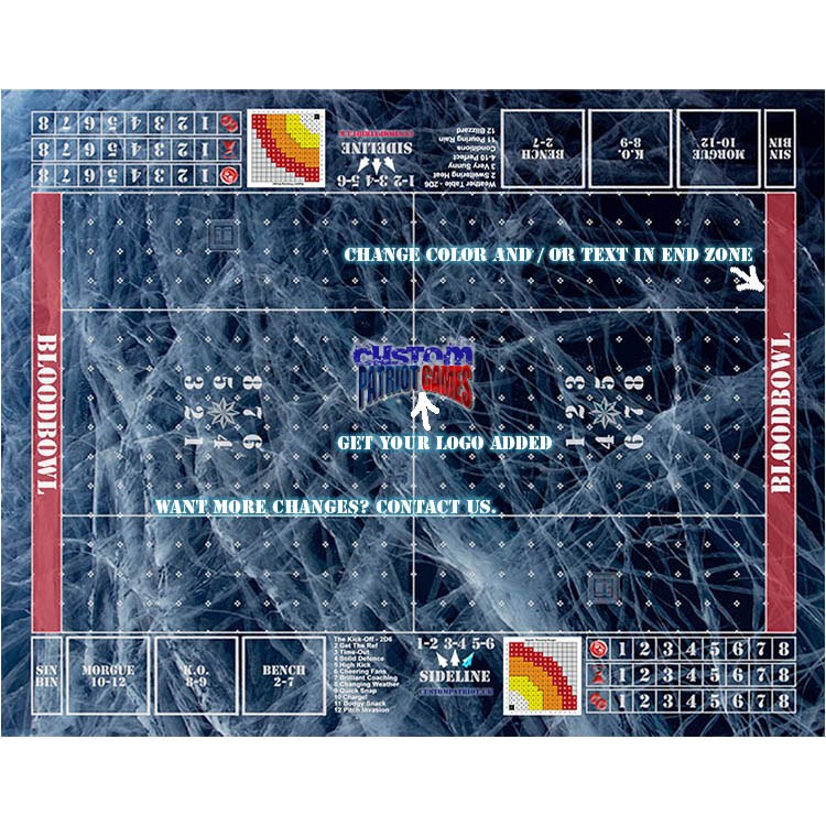 Blood Bowl 3.0 Elevens - Dark Ice with Customisation