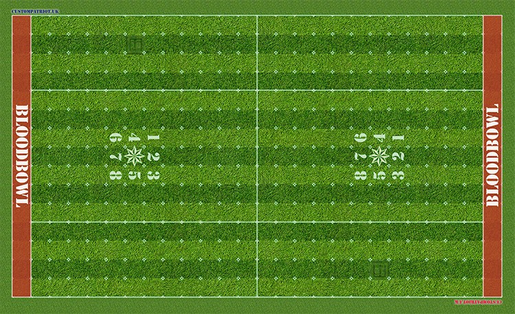 Blood Bowl 3.0 Elevens Pitch Only - Lush Grass