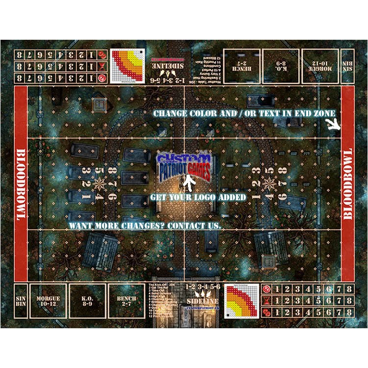 Blood Bowl 3.0 Elevens - Spooky with Customisation