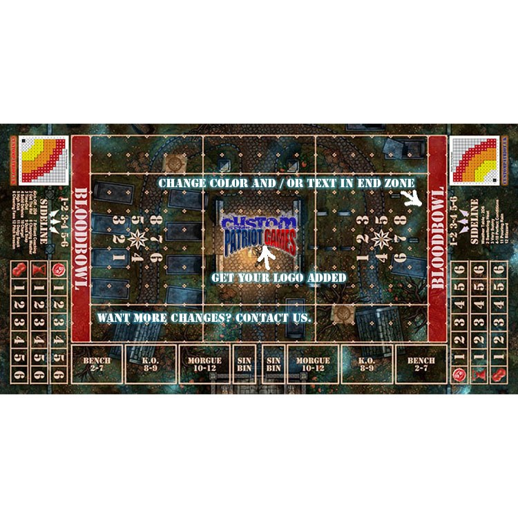 Blood Bowl 3.0 Sevens XL - Spooky with Customisation