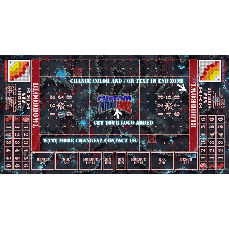 Blood Bowl 3.0 Sevens - Squiggoth Cave with Customisation