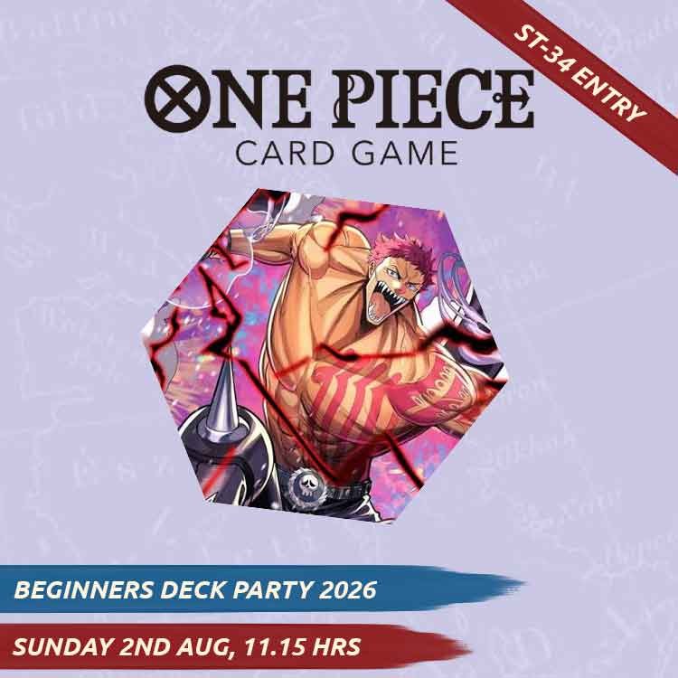 Beginners Deck Party 2026 ST-34 Sunday Entry