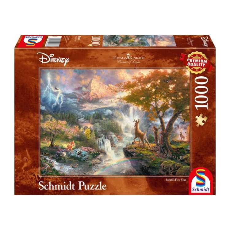 Thomas Kinkade: Disney - Bambi's First Year (1000pc)