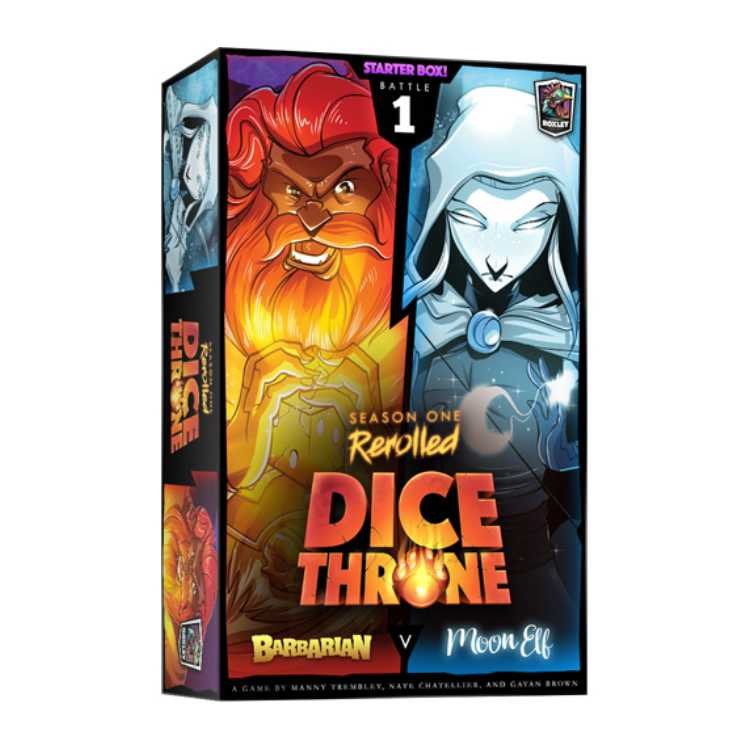 Dice Throne: Season 1 ReRolled - Barbarian v. Moon Elf