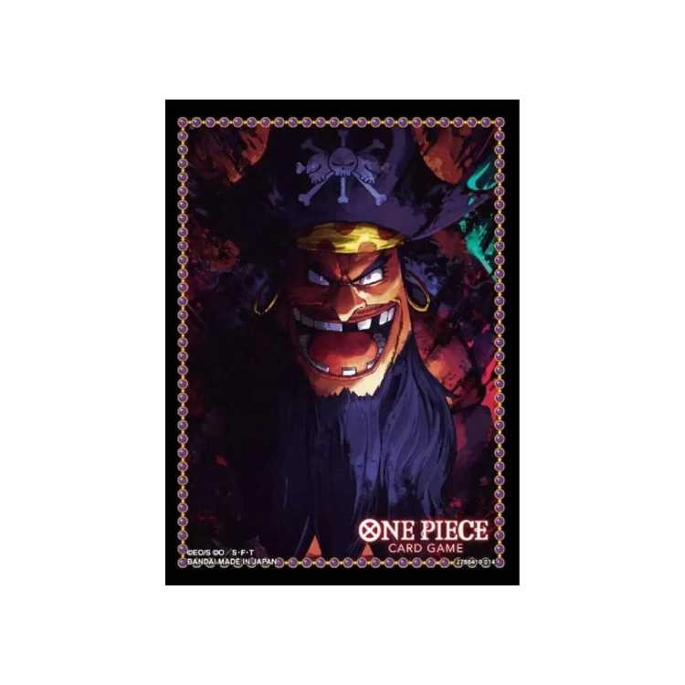 One Piece Sleeves - Volume 3, Marshall.D.Teach, Black Beard, Standard Size (70ct)