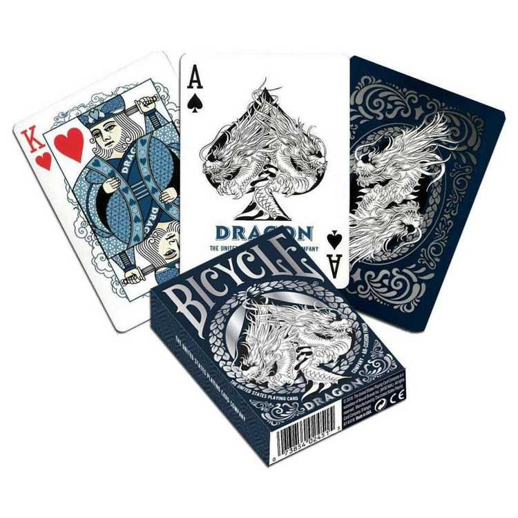 Bicycle® Black Dragon Playing Cards