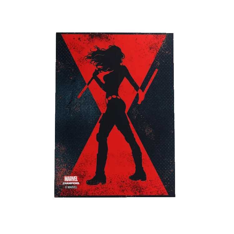 Marvel Champions Art Sleeves, Black Widow, Standard Size (50ct)