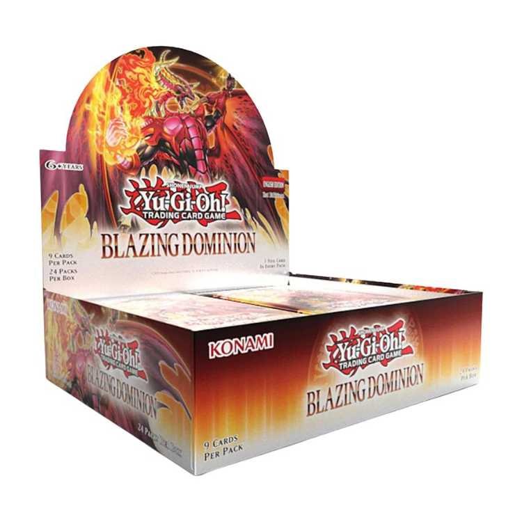 Blazing Dominion Booster Display