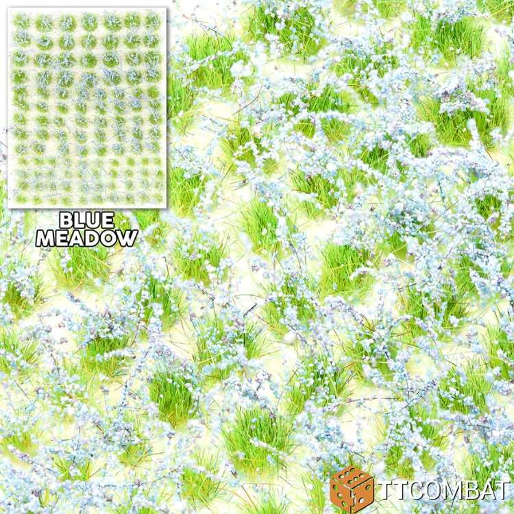 TTCombat Grass Tufts - Blue Meadow