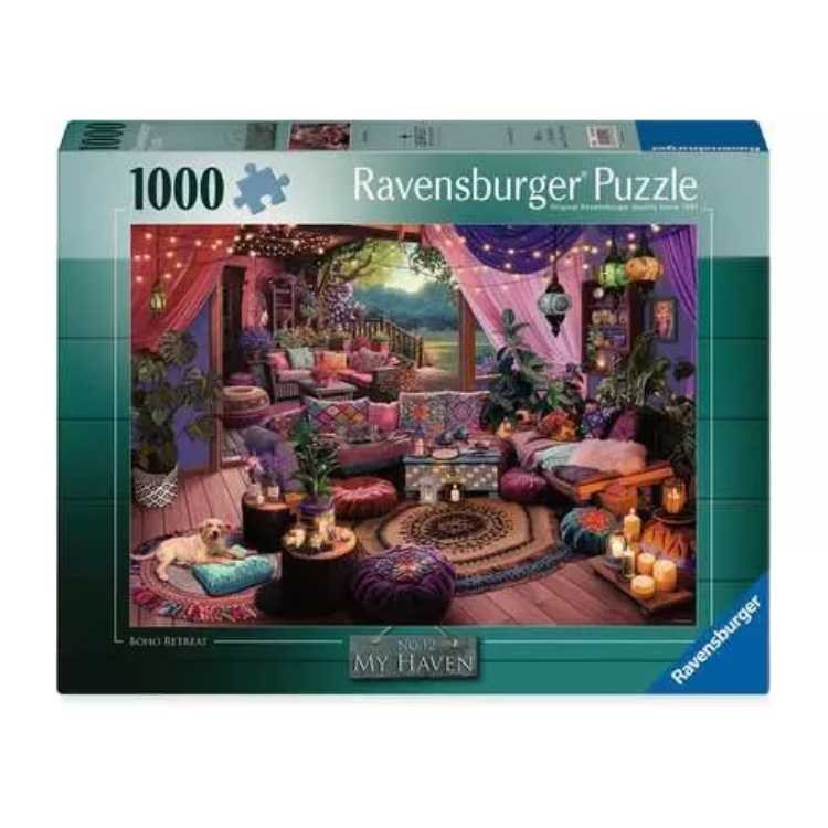 My Haven No12: Boho Retreat Jigsaw (1000pc)