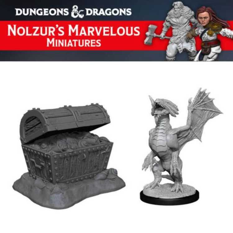 Bronze Dragon Wyrmling & Pile (2ct)