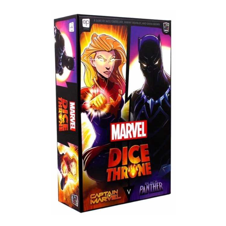 Marvel Dice Throne: Captain Marvel v. Black Panther