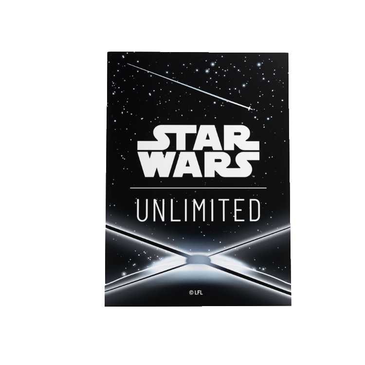 Star Wars™: Unlimited Art Sleeves, Card Back Black, Standard Size (60ct)