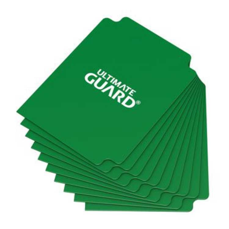 Card Dividers, Standard Size Green (10ct)