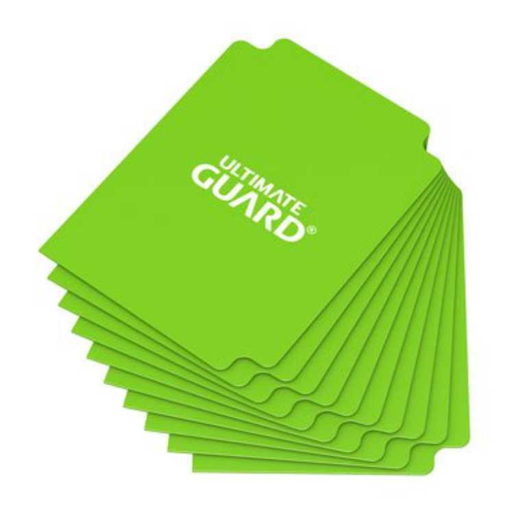 Card Dividers, Standard Size Light Green (10ct)