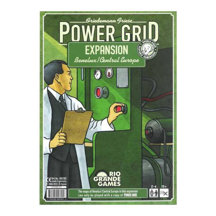 Power Grid: Benelux/Central Europe Expansion