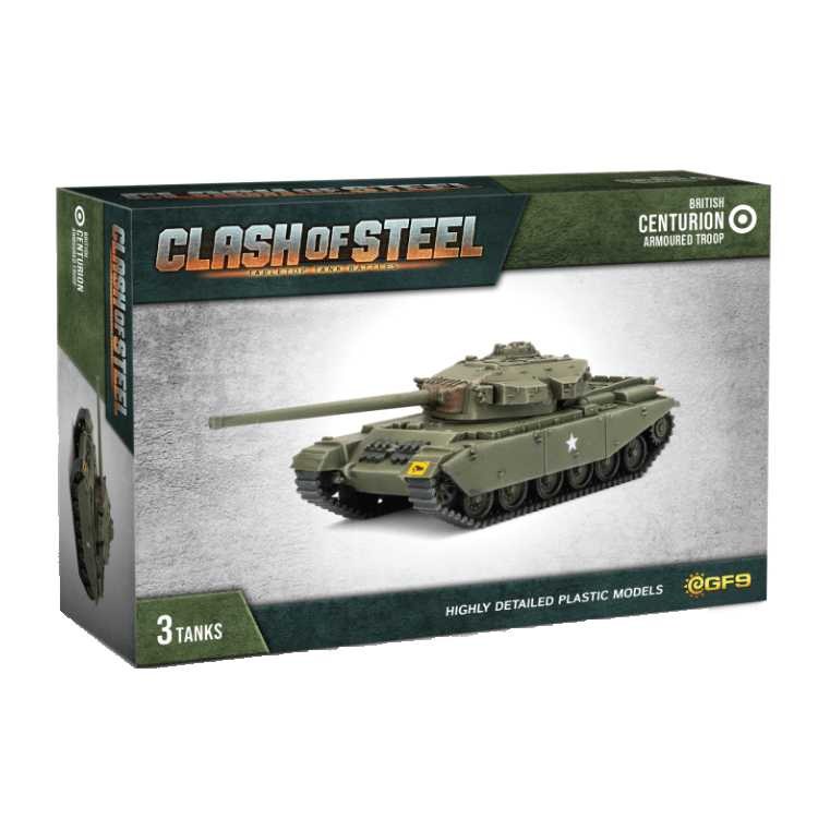British Centurion Armoured Troop - 3 Tanks
