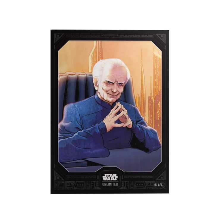 Star Wars™: Unlimited Art Sleeves, Chancellor Palpatine, Standard Size (60ct)