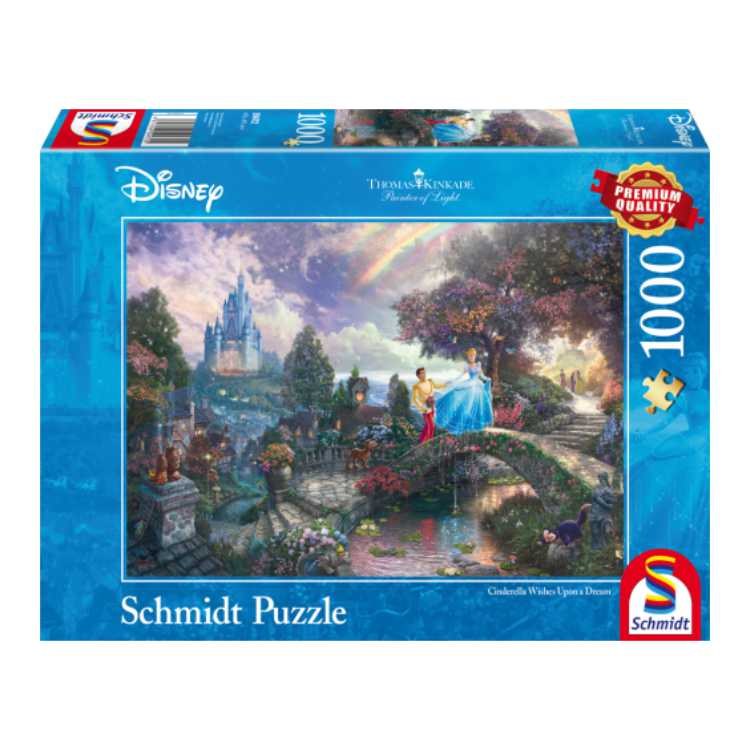 Thomas Kinkade: Disney - Cinderella Wishes Upon A Dream (1000pc)