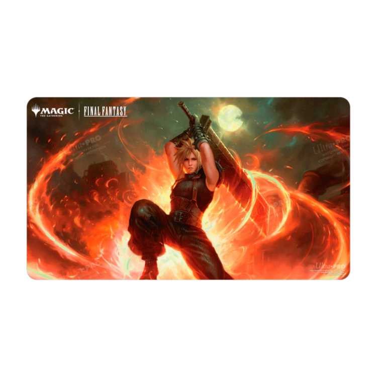 The Magic: The Gathering® - FINAL FANTASY™ Playmat - Cloud, Ex-SOLDIER (Commander)