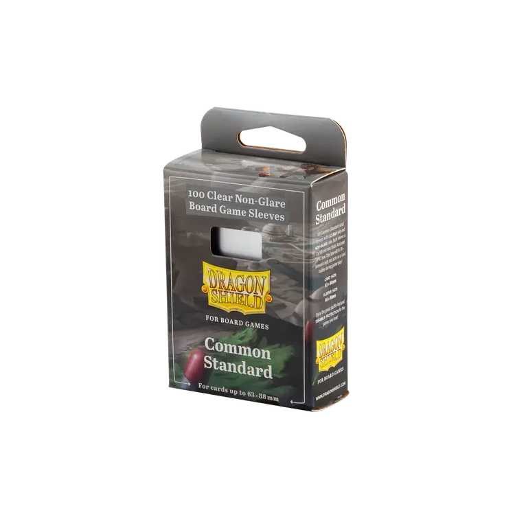 Common Standard Sleeves Clear, 63x88 (100ct)
