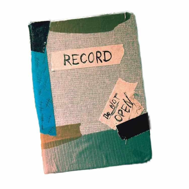 Cursed Record Notebook